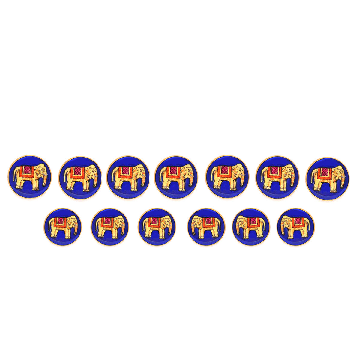 Majestic Elephant Buttons