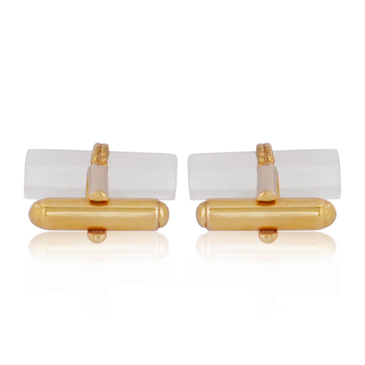 Crystal Bar Cufflinks