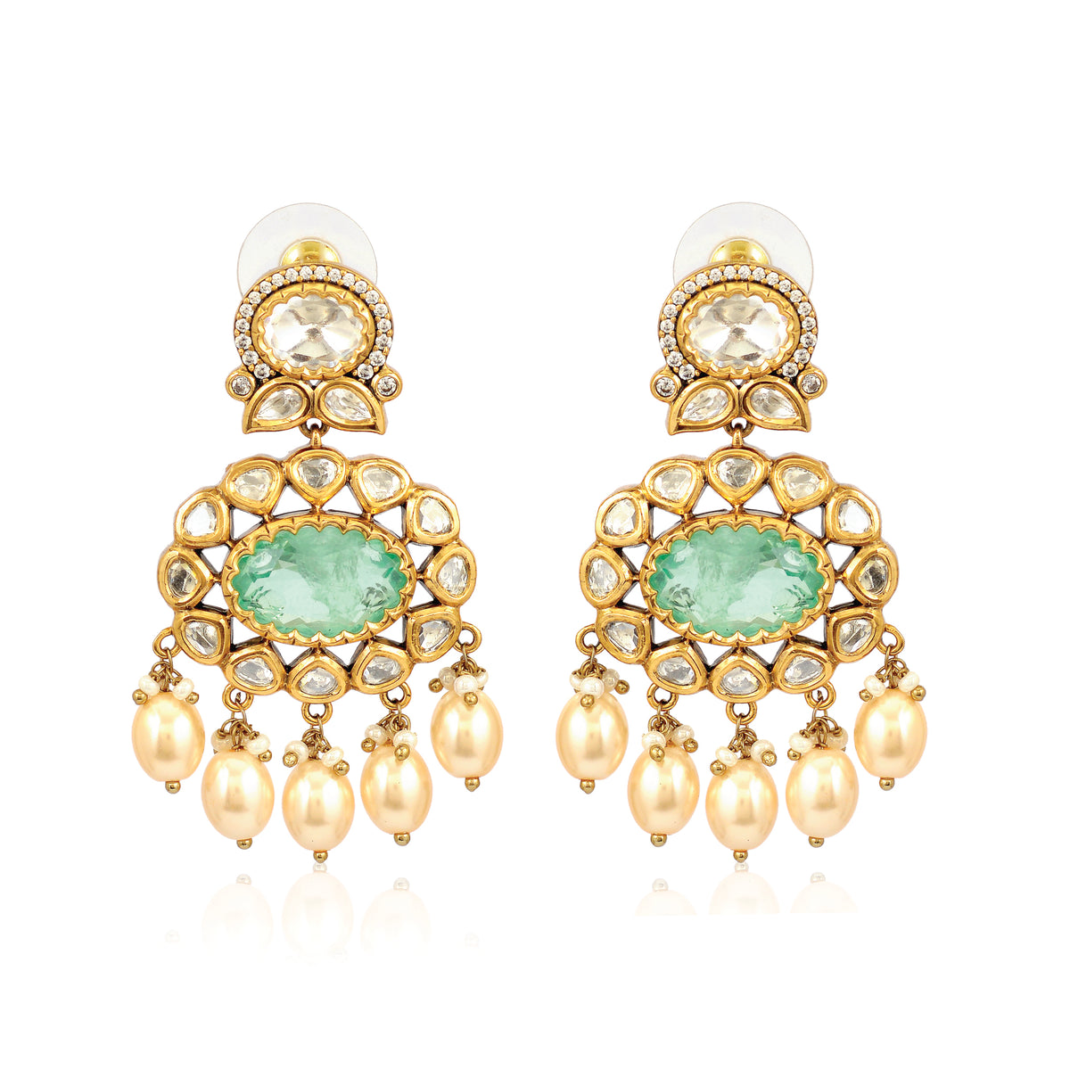 Green Gulshan Earring