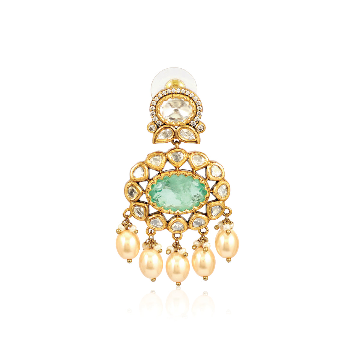 Green Gulshan Earring