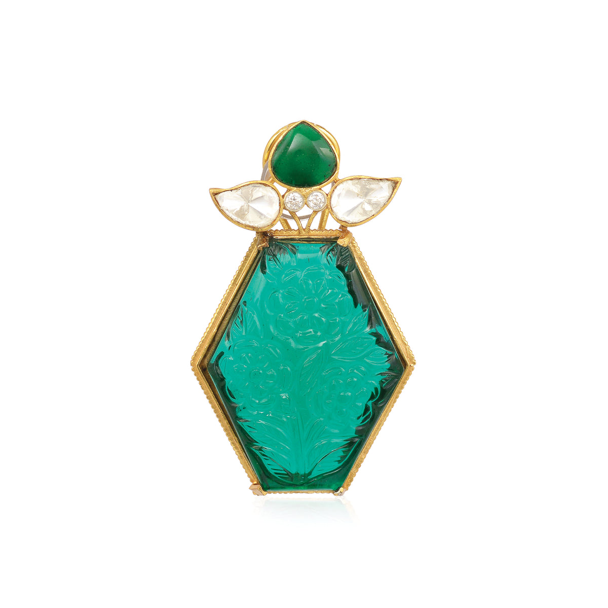 Zehra Green Earrings