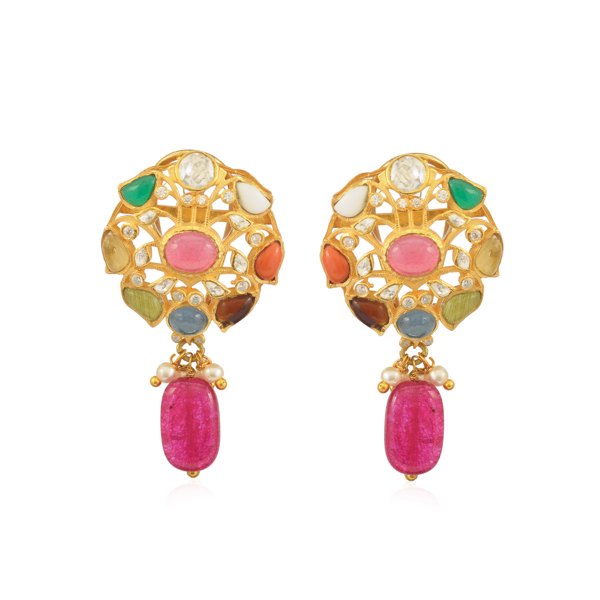 Navratan Earring