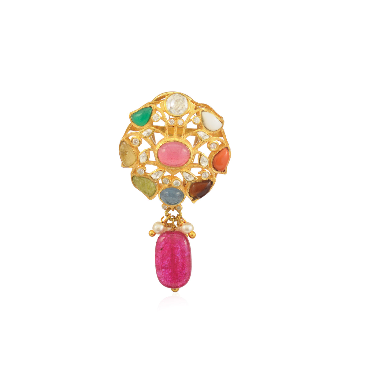 Navratan Earring