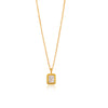 Rectangular Polki Charm