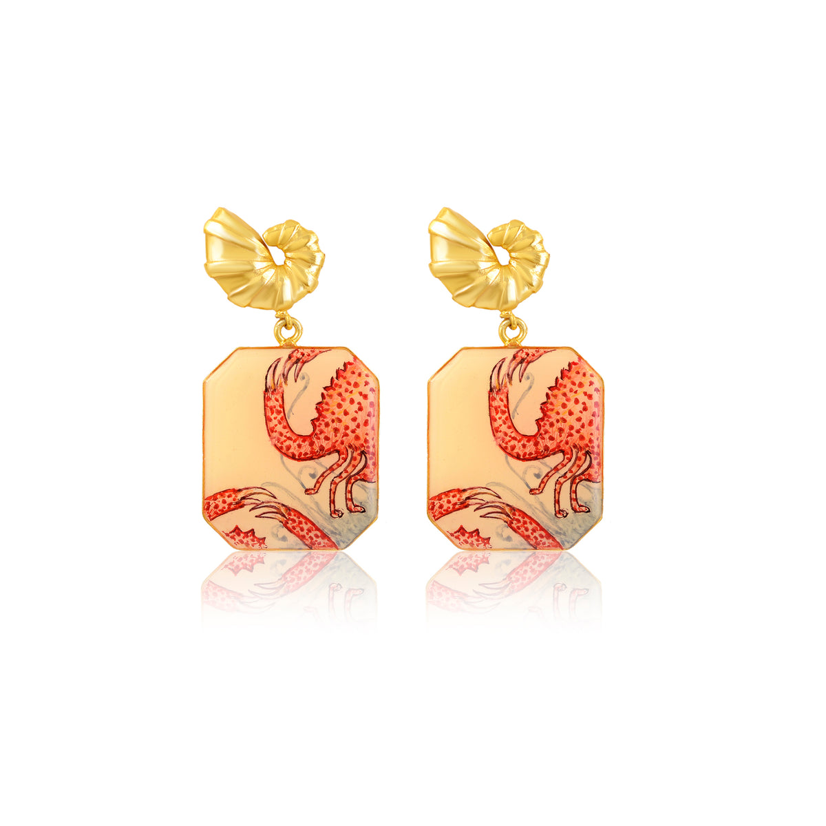 Shell & Claw Earring