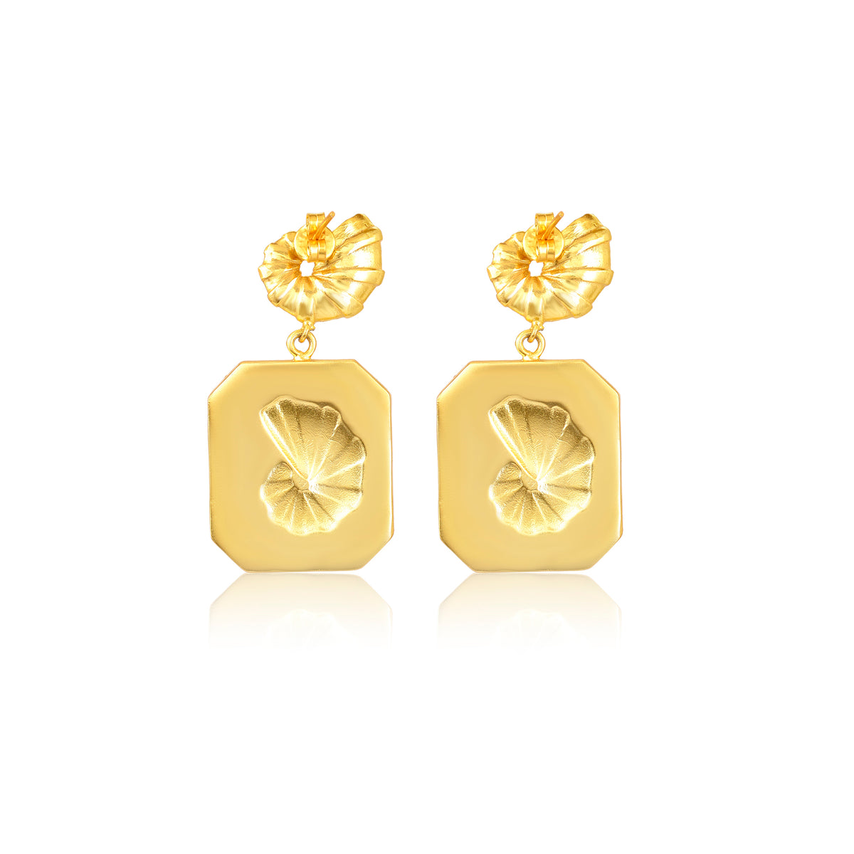 Shell & Claw Earring