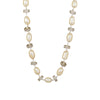 Pearl (Freshwater) & Diamond Chakri Chain - Brass
