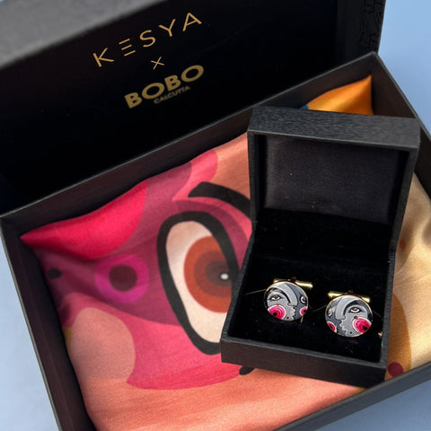 KESYA X BOBO Grey Gift Box