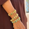 Polki Oval Link Bracelet