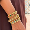 Polki Oval Link Bracelet