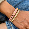 Heart Enamel Bangle