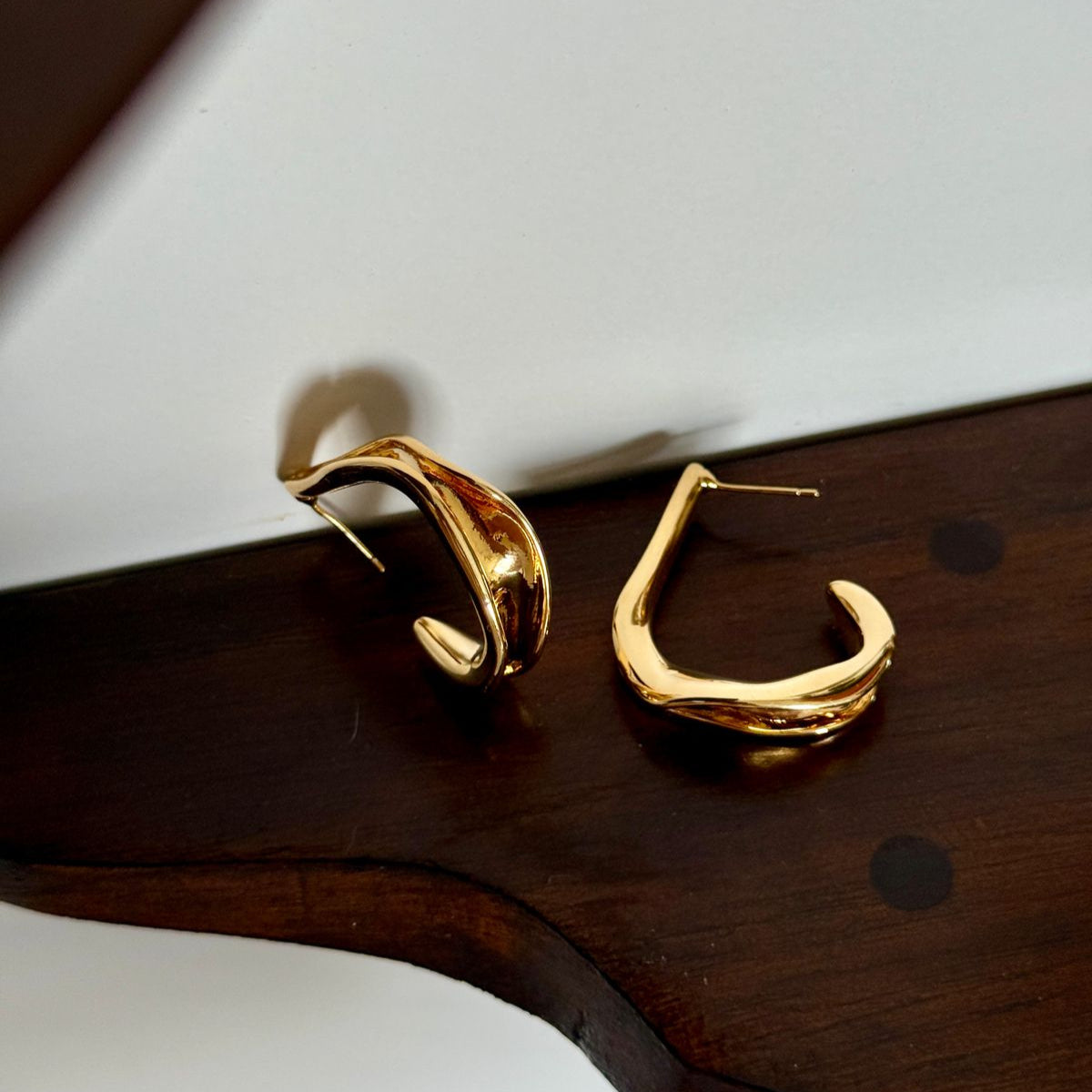 Twisted Hoops - Kesya Curates