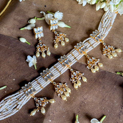 Suryapearl Choker - Kesya Curates