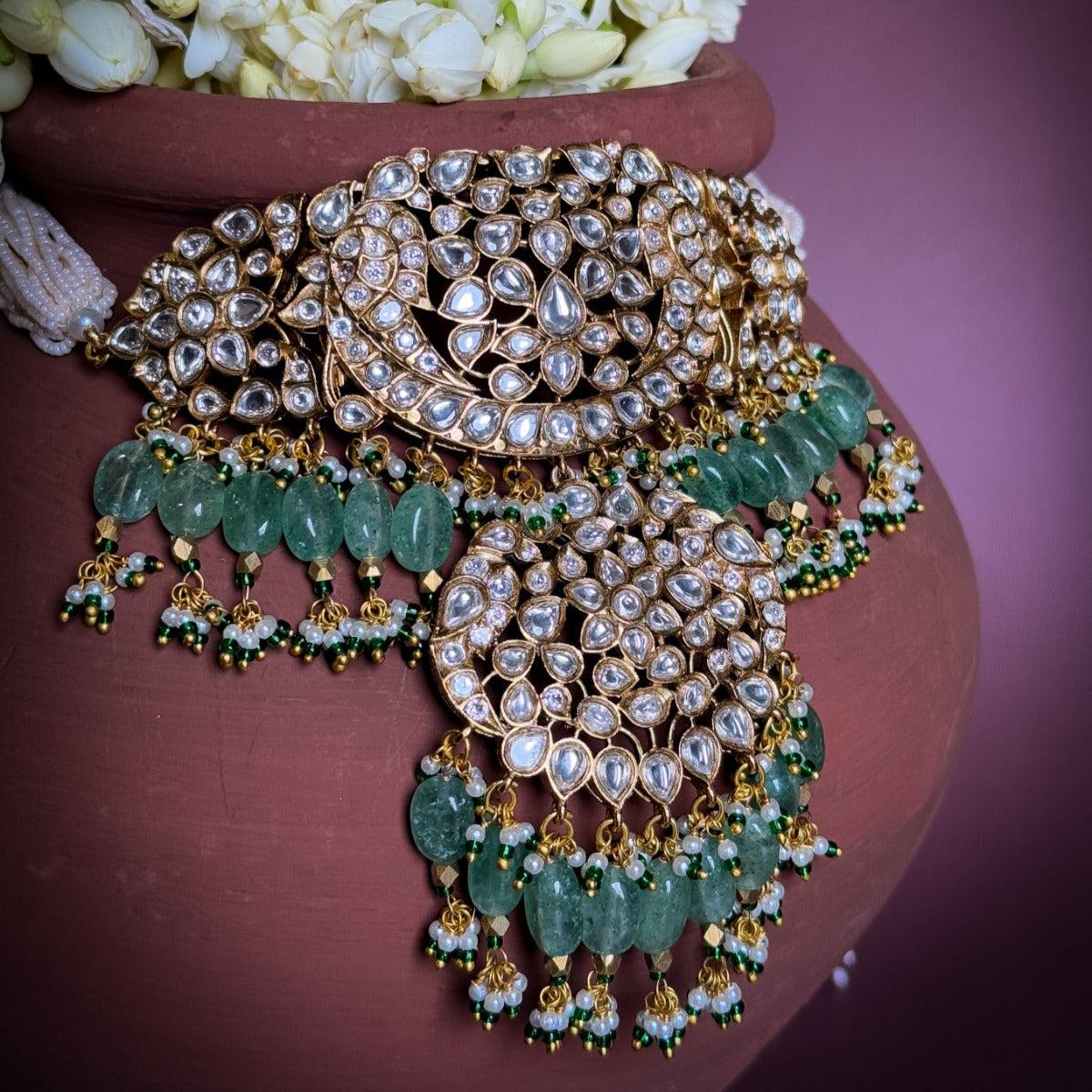 Gulzar Polki Choker - Kesya Curates