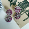 Dual Floral Earrings - Kesya Curates