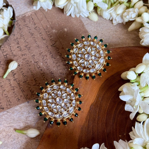 Arnika Polki Studs - Kesya Curates
