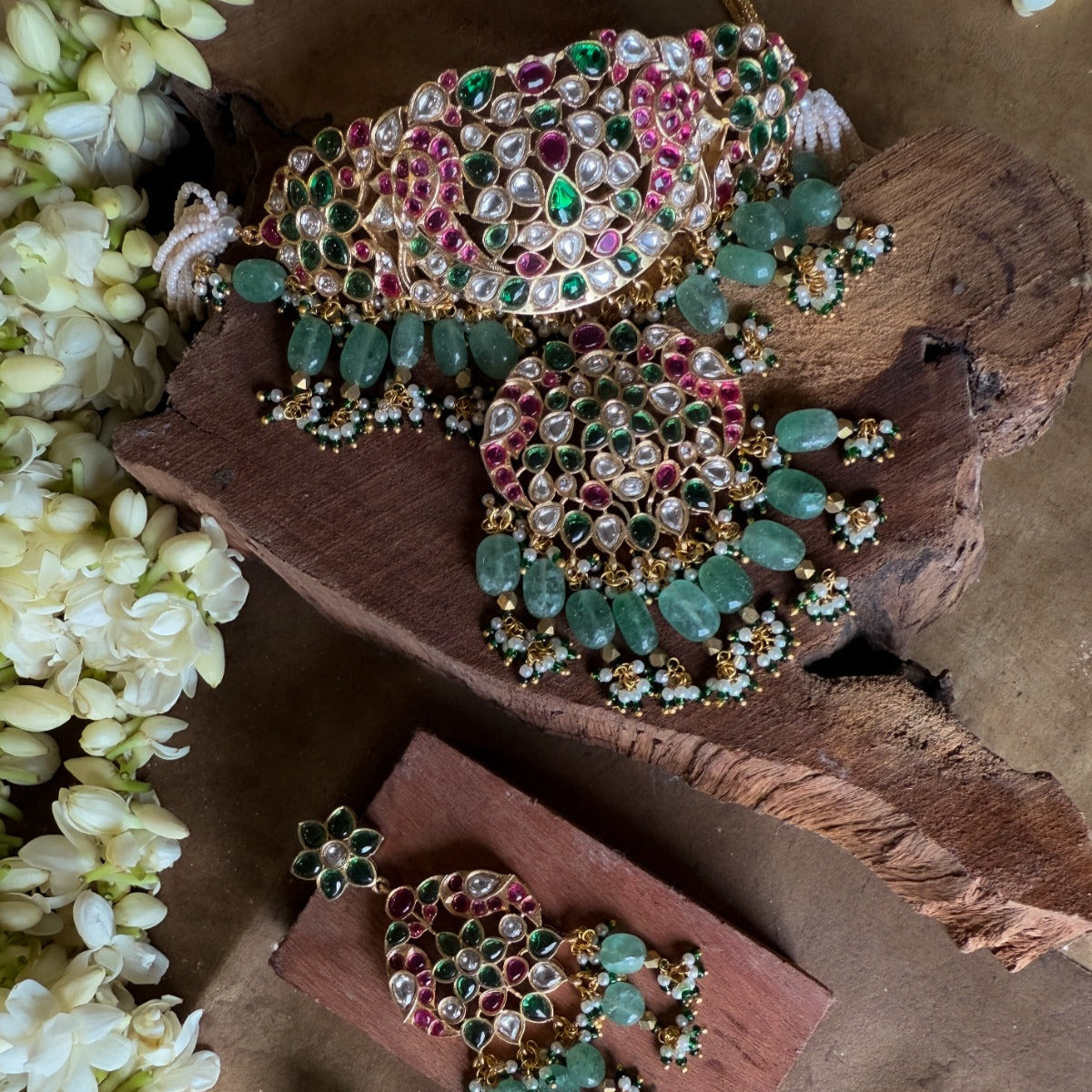 Gulzar Polki Choker - Kesya Curates