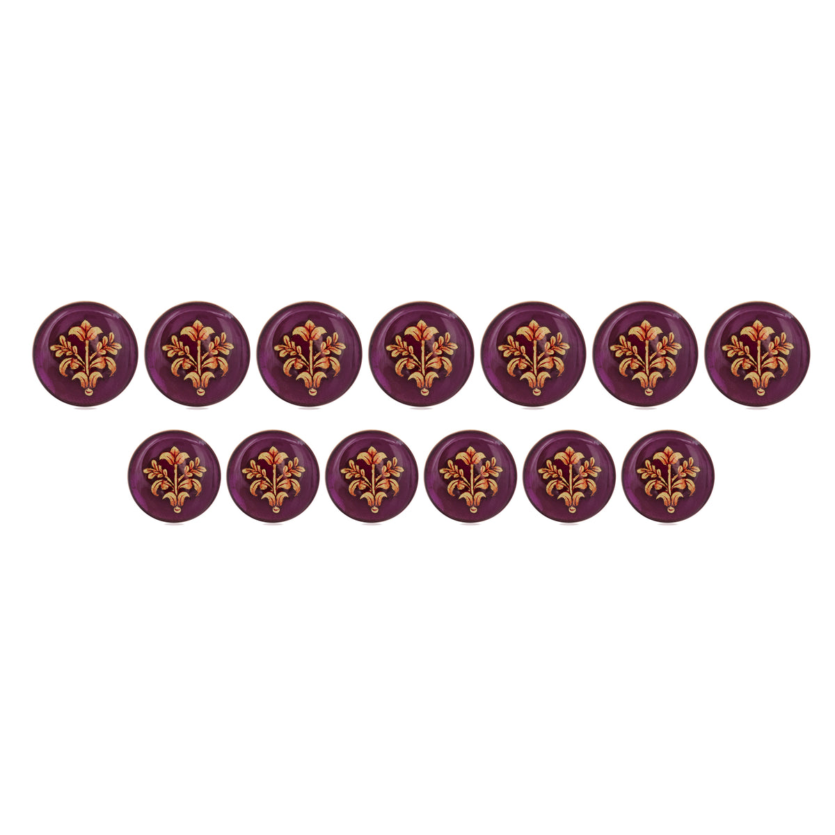 Wine Dundlodh Buttons – KESYA JAIPUR