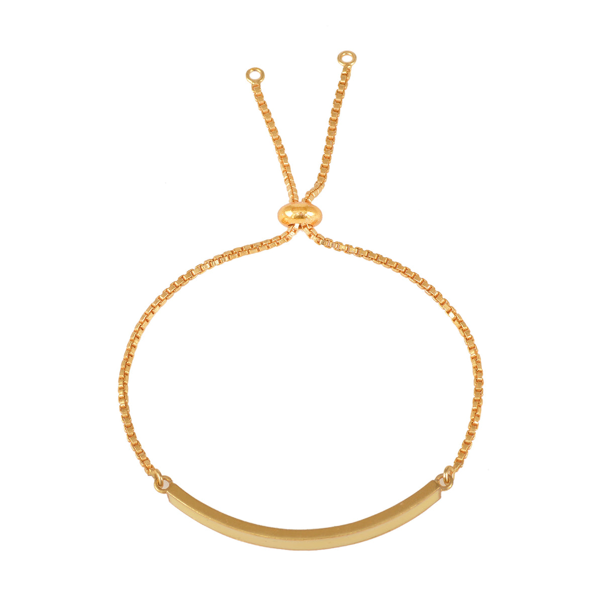IVORY ENAMEL HALF BAND BRACELET