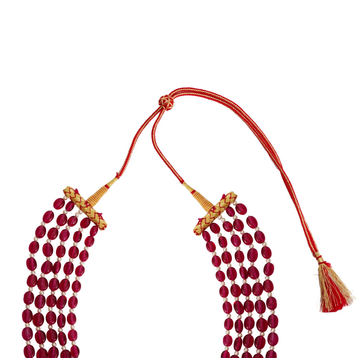 Red Hydro Kantha 5 String For Men