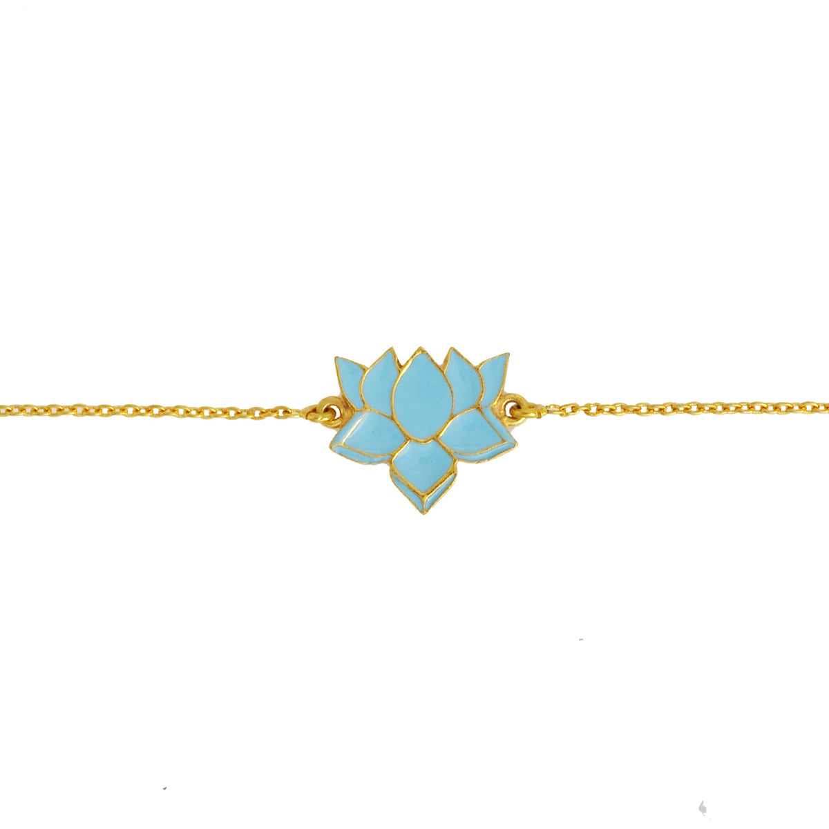 Blue lotus Bracelet