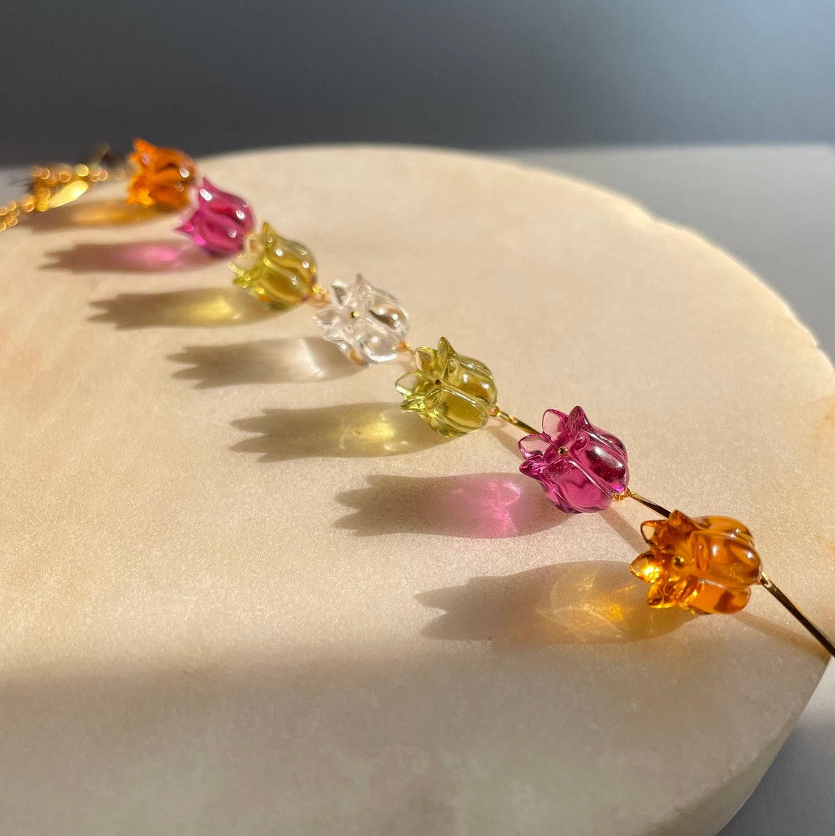 CANDY TULIP NECKLACES