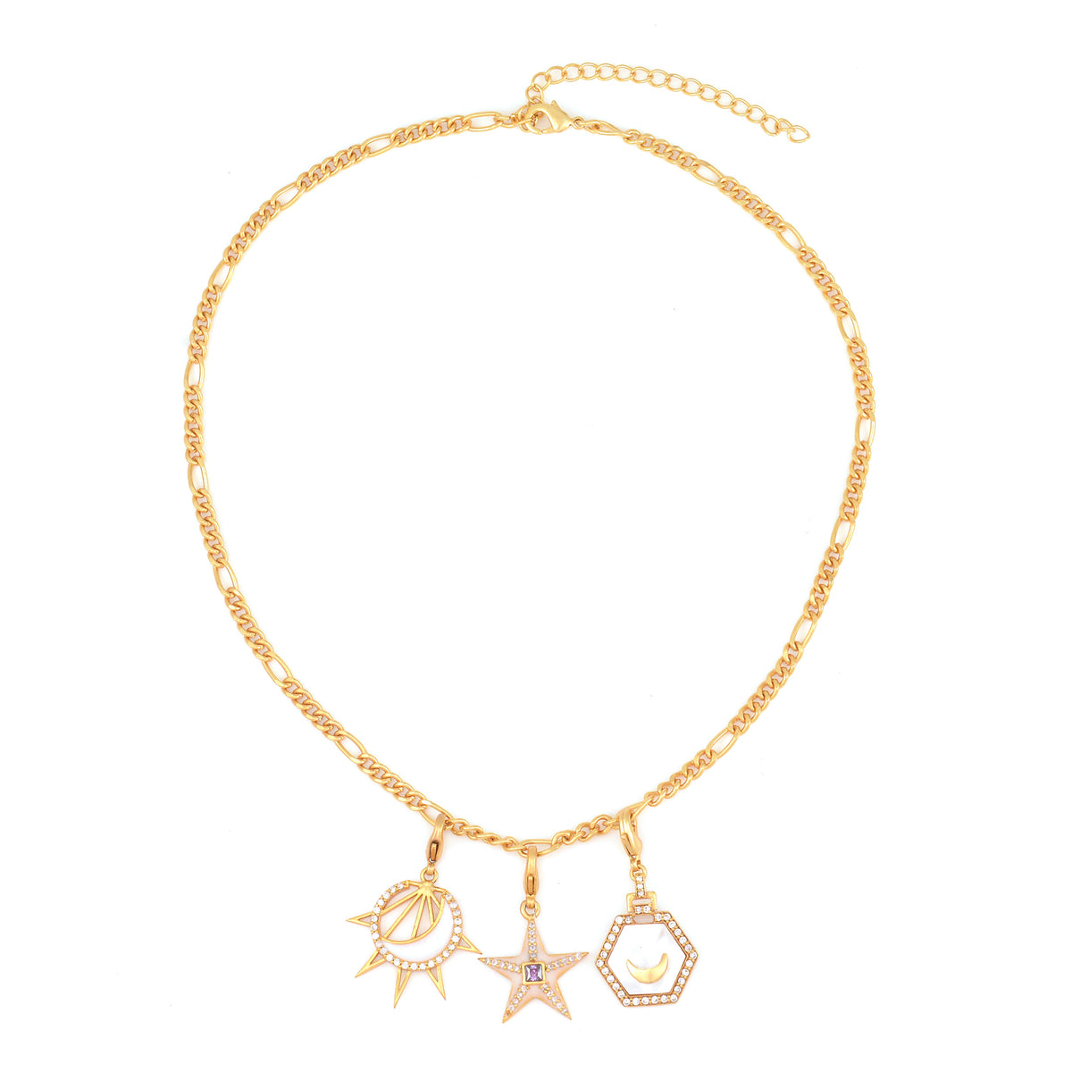 Ivory Celestial Charm Necklace