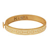 Ivory Snaffle Bangle