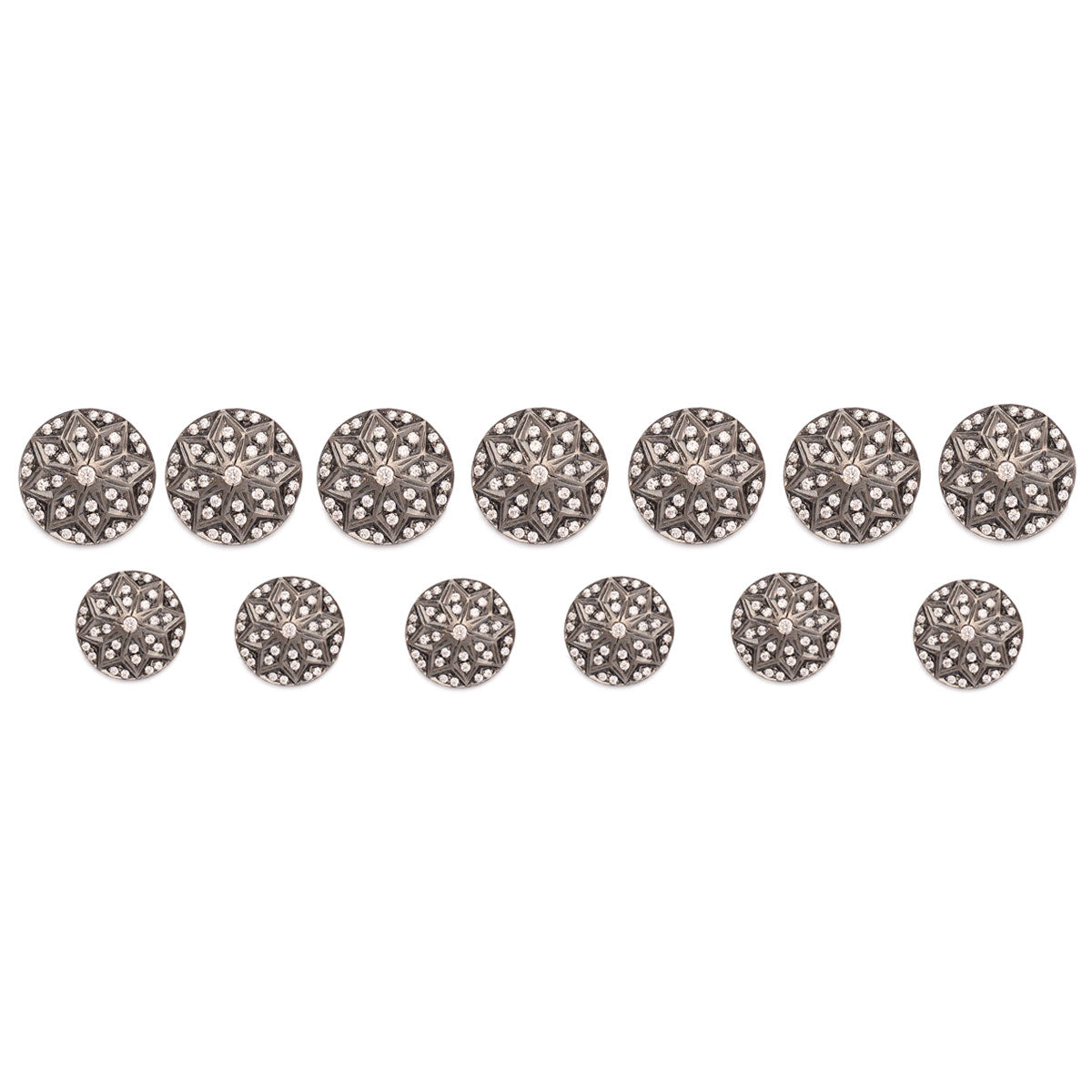 Peshwa Silver Buttons