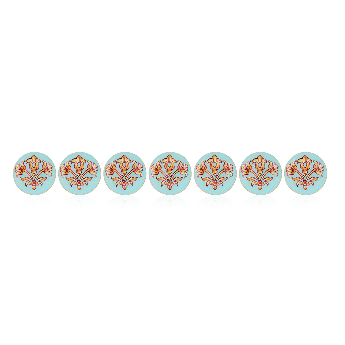 Turquoise Alsisar Buttons