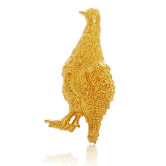 Gold Partridge Cufflink
